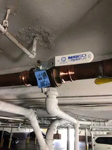 Copper pipe repair and valve work for Backflow Testing in Natco